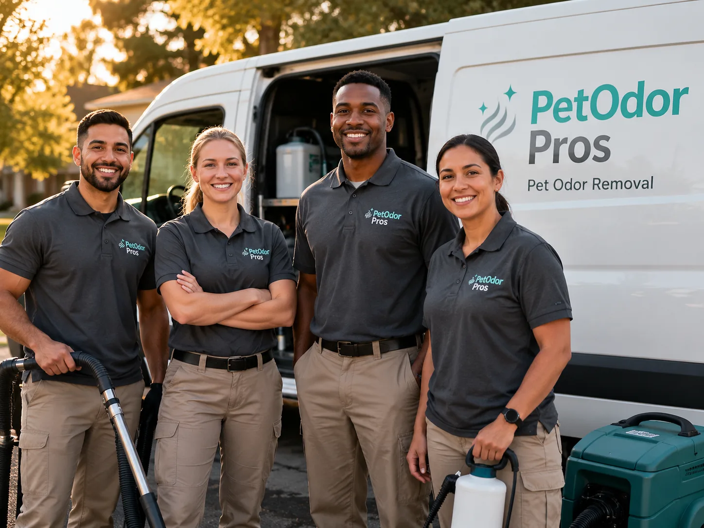 Pet Odor Removal team serving Goodyears Bar, CA